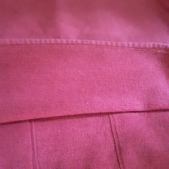 Burgundy 1/4 Zip Sweatshirt Sz PM - Picture 12 of 13